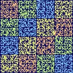 Enigma do labirinto de fractal